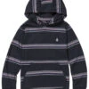 Volcom Boys' Outstoned Hooded Long Sleeve Shirt (Toddler, Little Kid) 2 Volcom Boys' Outstoned Hooded Long Sleeve Shirt (Toddler, Little Kid) -Swimwear Outlet 8669963223208 navy 1a