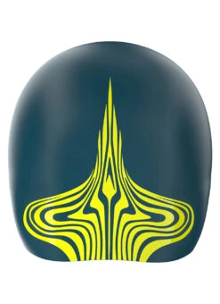 Speedo Fastskin Swim Cap 14 Speedo Fastskin Swim Cap -Swimwear Outlet 8670777671848 darktealhyperyellow 2a