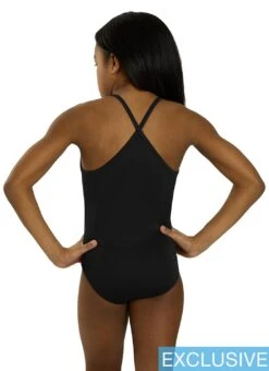 TYR Girls' Solid Durafast Elite Addy Diamondfit One Piece Swimsuit (Little Kid, Big Kid) 25 TYR Girls' Solid Durafast Elite Addy Diamondfit One Piece Swimsuit (Little Kid, Big Kid) -Swimwear Outlet 8671242027176 black 3a