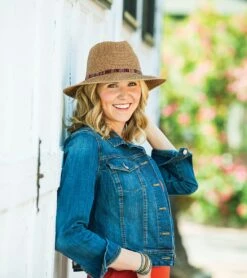 Wallaroo Women's Sedona Fedora Hat -Swimwear Outlet 8673137459368 natural 4a