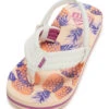 Reef Kids' Ahi Sandal 1 Reef Kids' Ahi Sandal -Swimwear Outlet 8673277608104 coralpineapples 1a