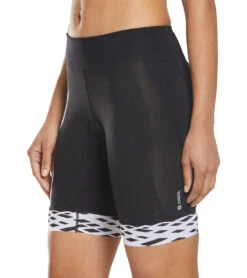 2XU Women's Compression Tri Short 29 2XU Women's Compression Tri Short -Swimwear Outlet 8680470413480 blackblackwhitelines 5a