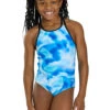 TYR Girls' Print Oliviafit Durafast Elite One Piece Swimsuit (Little Kid, Big Kid) 2 TYR Girls' Print Oliviafit Durafast Elite One Piece Swimsuit (Little Kid, Big Kid) -Swimwear Outlet 8680576155816 2t
