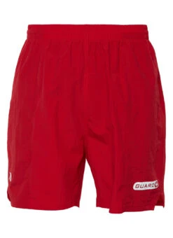 TYR Men's Guard Deck Swim Short -Swimwear Outlet 8680664006824 red 1a
