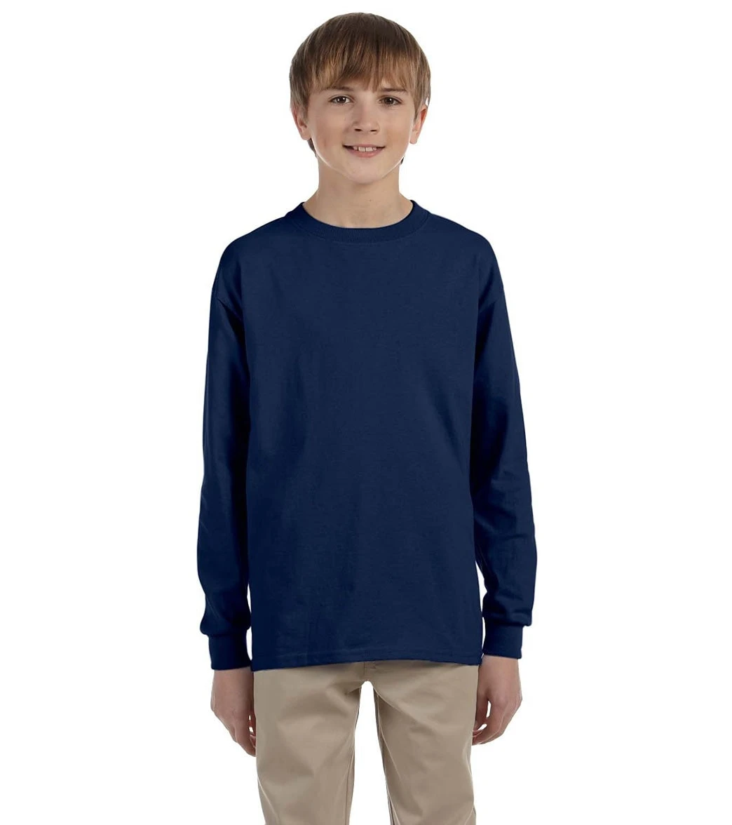 Jerzees Youth DRI-POWER Active Long Sleeve T-Shirt 7 Jerzees Youth DRI-POWER Active Long Sleeve T-Shirt - Image 5