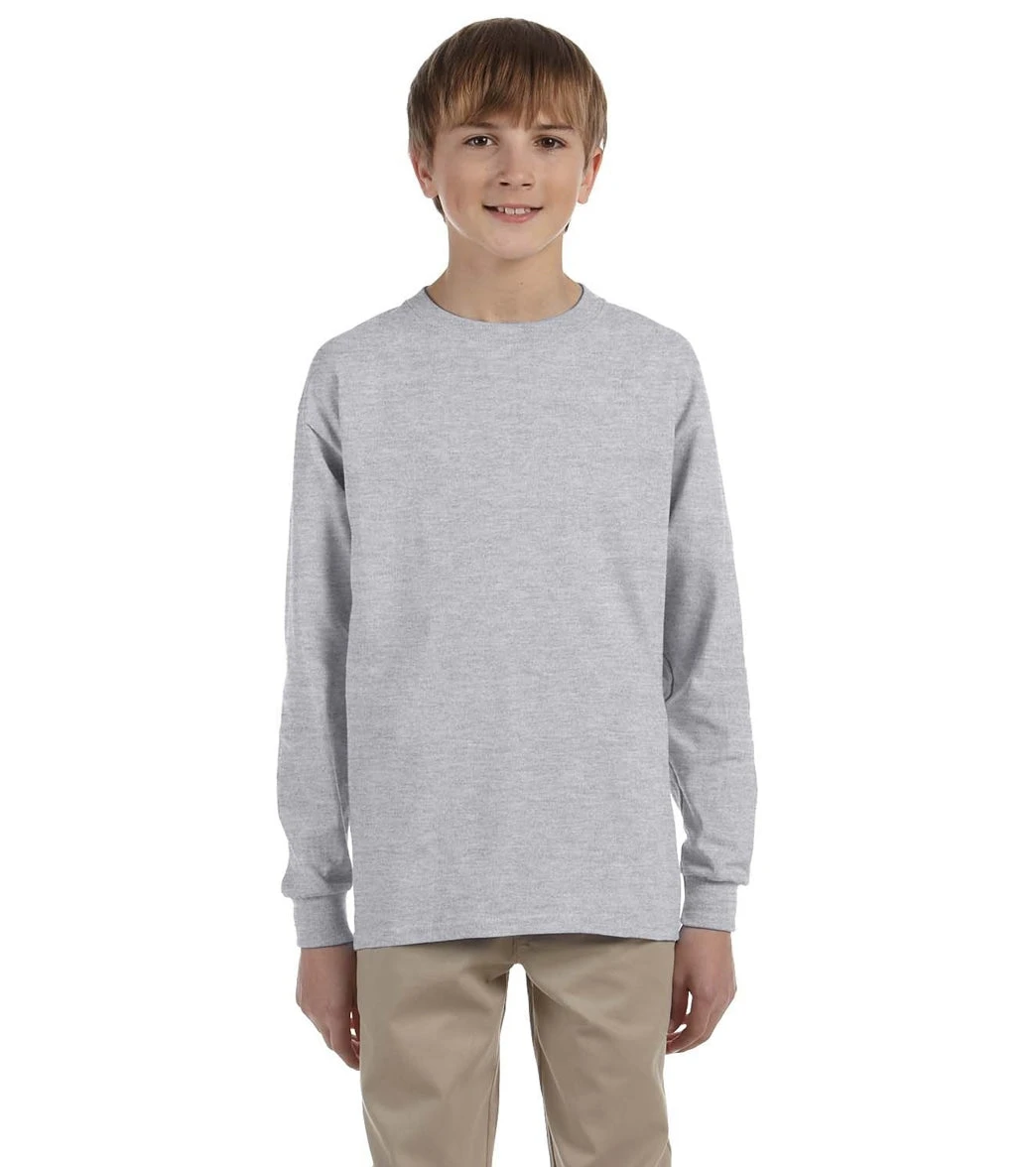 Jerzees Youth DRI-POWER Active Long Sleeve T-Shirt 17 Jerzees Youth DRI-POWER Active Long Sleeve T-Shirt - Image 15