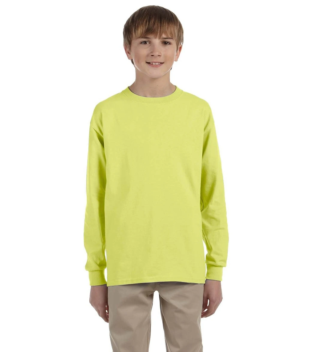 Jerzees Youth DRI-POWER Active Long Sleeve T-Shirt 8 Jerzees Youth DRI-POWER Active Long Sleeve T-Shirt - Image 6