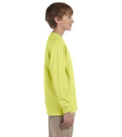 Jerzees Youth DRI-POWER Active Long Sleeve T-Shirt 28 Jerzees Youth DRI-POWER Active Long Sleeve T-Shirt -Swimwear Outlet 8681877635240 safetygreen 2a