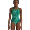 TYR Girls' Atolla Diamondfit One Piece Swimsuit 1 TYR Girls' Atolla Diamondfit One Piece Swimsuit -Swimwear Outlet 8682068902056 green 1a