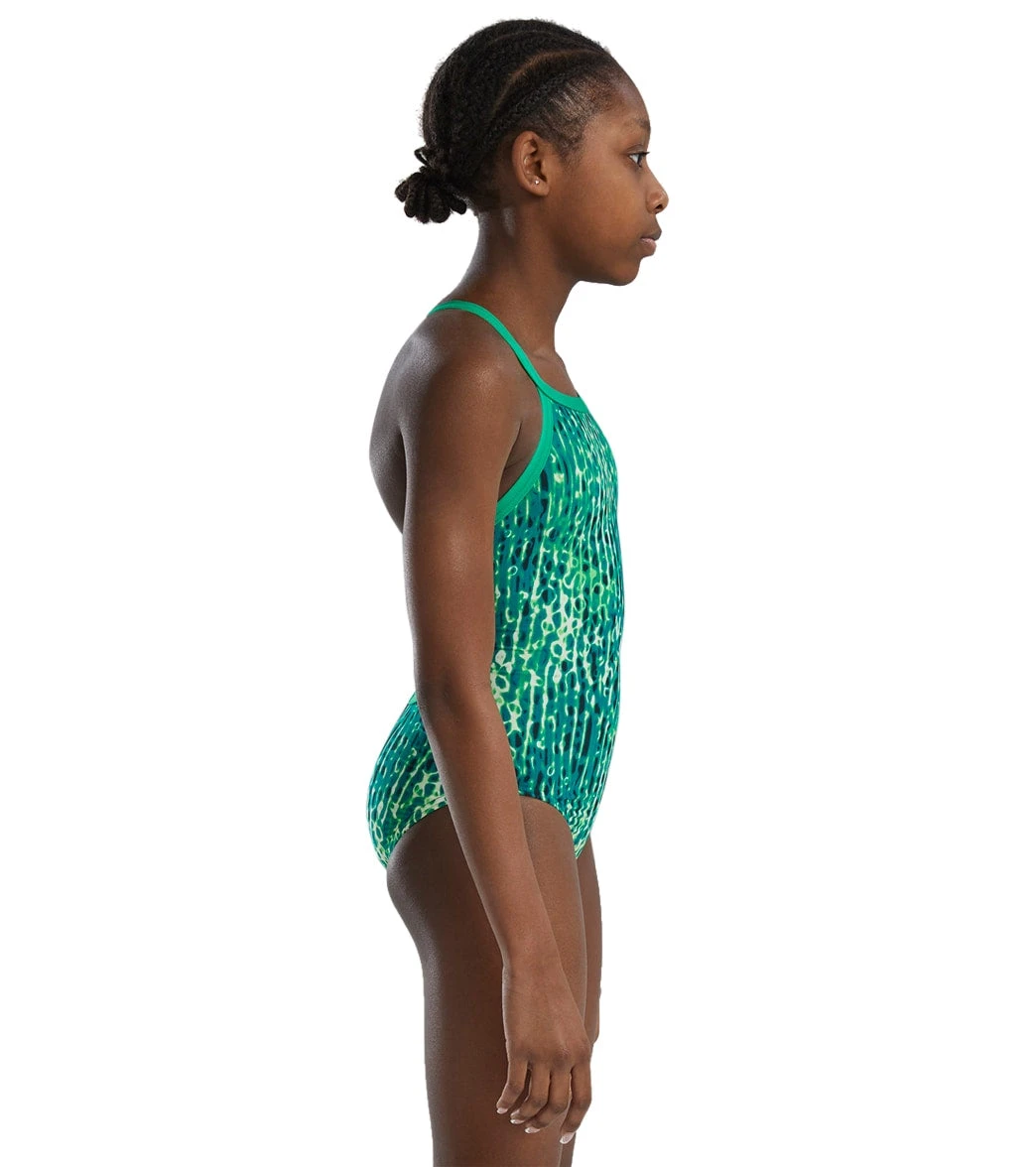 TYR Girls' Atolla Diamondfit One Piece Swimsuit 4 TYR Girls' Atolla Diamondfit One Piece Swimsuit - Image 2