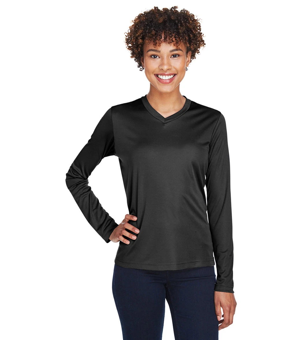 Team 365 Women's Zone Performance Long Sleeve T-Shirt 7 Team 365 Women's Zone Performance Long Sleeve T-Shirt - Image 5