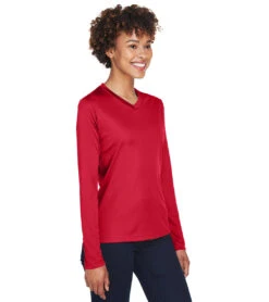 Team 365 Women's Zone Performance Long Sleeve T-Shirt 38 Team 365 Women's Zone Performance Long Sleeve T-Shirt -Swimwear Outlet 8683185832104 sportred 6a