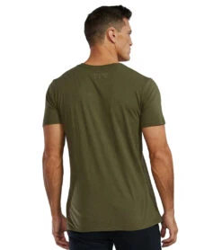 TYR Unisex Ulltasoft Lightweight Big Logo Tech T-Shirt -Swimwear Outlet 8683660607656 olivenight 2a