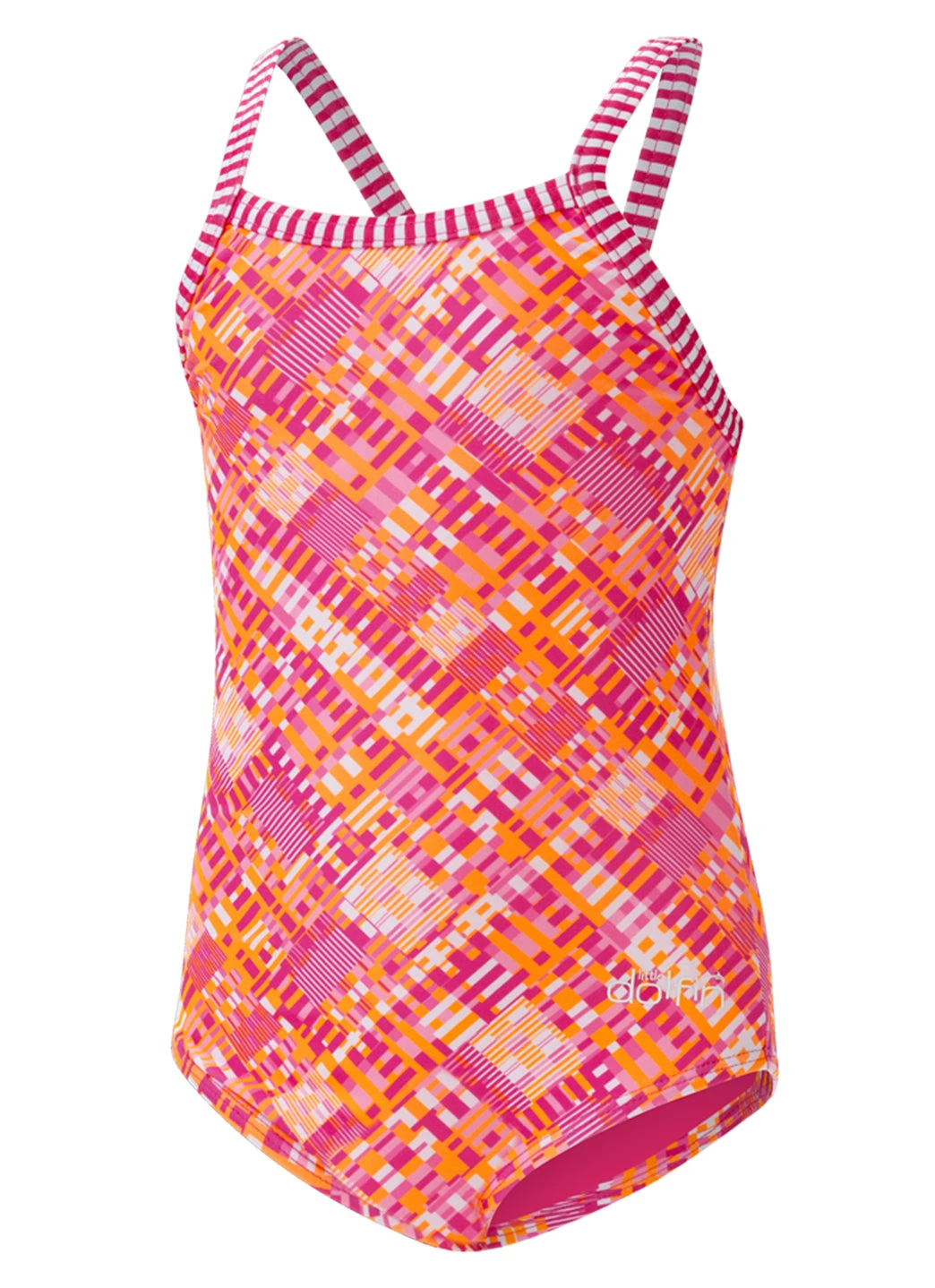 Dolfin Girls' Alphabet Printed One Piece Swimsuit (Toddler, Little Kid) 7 Dolfin Girls' Alphabet Printed One Piece Swimsuit (Toddler, Little Kid) - Image 5