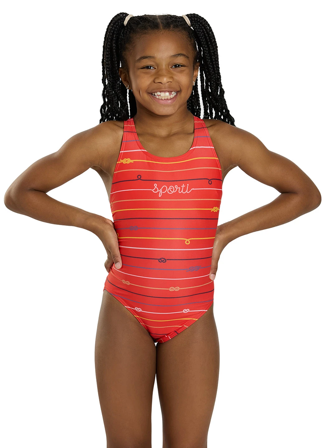 Sporti Sailor's Knot Wide Strap One Piece Swimsuit (22-44) 10 Sporti Sailor's Knot Wide Strap One Piece Swimsuit (22-44) - Image 8