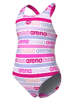 Arena Girls' Logo Friends Pro Back One Piece Swimsuit (Toddler, Little Kid) 14 Arena Girls' Logo Friends Pro Back One Piece Swimsuit (Toddler, Little Kid) -Swimwear Outlet 8713312501928 multifreakrose 4a