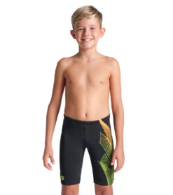 Arena Boys' Sea Water Jammer Swimsuit (Little Kid, Big Kid) 26 Arena Boys' Sea Water Jammer Swimsuit (Little Kid, Big Kid) -Swimwear Outlet 8713316040872 black 1a