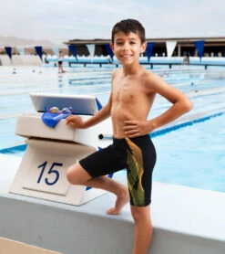 Arena Boys' Sea Water Jammer Swimsuit (Little Kid, Big Kid) 31 Arena Boys' Sea Water Jammer Swimsuit (Little Kid, Big Kid) -Swimwear Outlet 8713316040872 black 6a