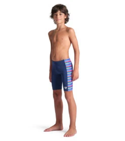 Arena Boys' Racing Stripe Jammer Swimsuit (Little Kid, Big Kid) 19 Arena Boys' Racing Stripe Jammer Swimsuit (Little Kid, Big Kid) -Swimwear Outlet 8713316073640 navynavymulti 3a