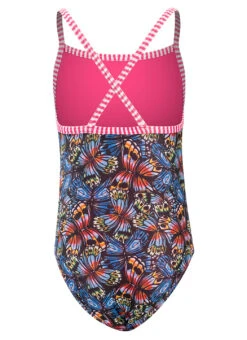 Dolfin Uglies Girls' Flutter By Print One Piece Swimsuit (Big Kid) 15 Dolfin Uglies Girls' Flutter By Print One Piece Swimsuit (Big Kid) -Swimwear Outlet 8713445048488 flutterby 5a