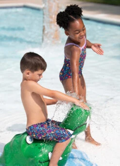 Dolfin Boys' Little Fish Print Swim Trunks (Toddler, Little Kid) 16 Dolfin Boys' Little Fish Print Swim Trunks (Toddler, Little Kid) -Swimwear Outlet 8713452093608 littlefish 5a