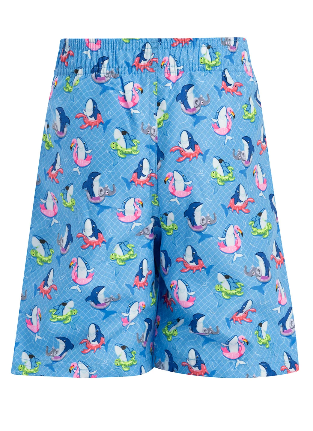 Dolfin Boys' Fin Floats Print Swim Trunks (Toddler, Little Kid) 7 Dolfin Boys' Fin Floats Print Swim Trunks (Toddler, Little Kid) - Image 5