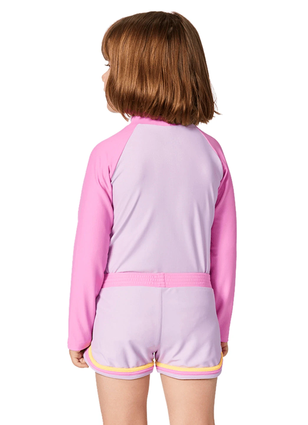 Rip Curl Girls' Rainbow Tide Long Sleeve Rash Guard (Toddler, Little Kid) 6 Rip Curl Girls' Rainbow Tide Long Sleeve Rash Guard (Toddler, Little Kid) - Image 4