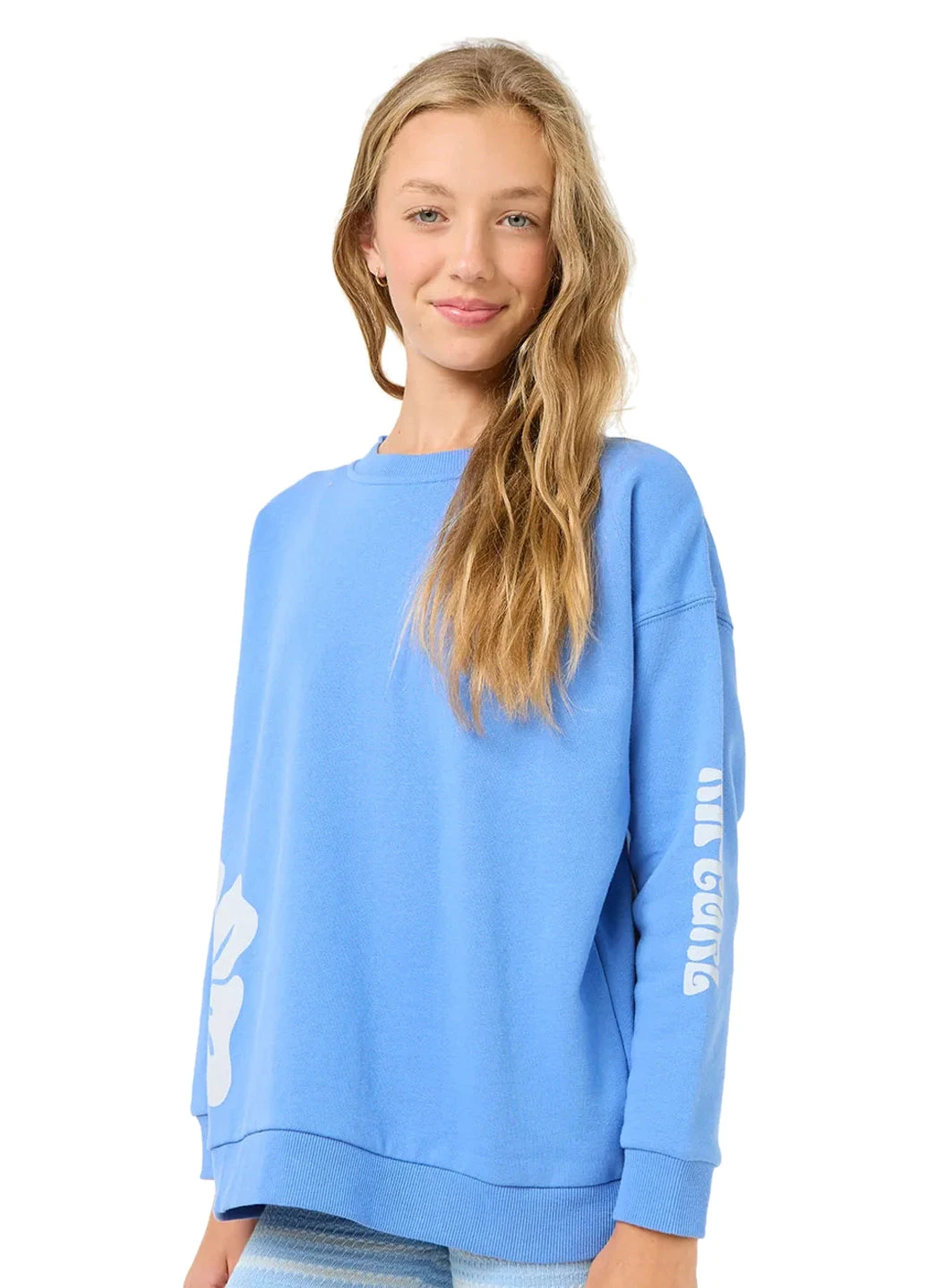 Rip Curl Girls' Bliss Crew Neck Sweatshirt (Big Kid) 5 Rip Curl Girls' Bliss Crew Neck Sweatshirt (Big Kid) - Image 3