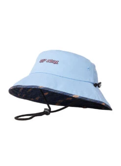 Rip Curl Boys' Combo Mid Brim Bucket Hat -Swimwear Outlet 8721732960424 bluelagoon 2a