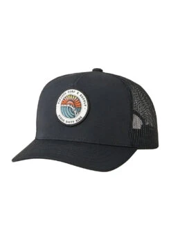 Rip Curl Boys' Custom Desto Trucker Hat -Swimwear Outlet 8721733058728 black 2a