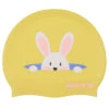 Sporti Bunny Surprise Silicone Swim Cap 2 Sporti Bunny Surprise Silicone Swim Cap -Swimwear Outlet 8726578888872 yellow 1a