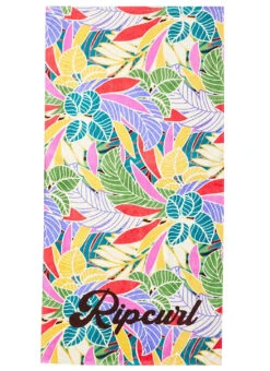 Rip Curl Women's Mixed Towel -Swimwear Outlet 8737614528680 darkchocolate 1a