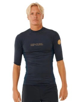 Rip Curl Men's Dawn Patrol UPF Short Sleeve Rash Guard -Swimwear Outlet 8758797238440 2t