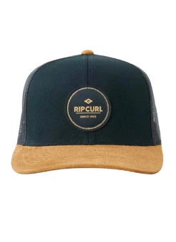 Rip Curl Men's Routine Curve Trucker Hat 18 Rip Curl Men's Routine Curve Trucker Hat -Swimwear Outlet 8758801203368 blacktan
