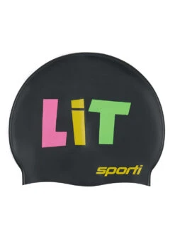Sporti Fire Silicone Swim Cap