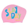Sporti Slay All Day Long Hair Bun Silicone Swim Cap 2 Sporti Slay All Day Long Hair Bun Silicone Swim Cap -Swimwear Outlet 8768251363496 2t