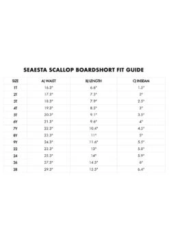 Seaesta Surf Boys' Print Scallop Retro Flare Board Shorts (Toddler, Little Kid, Big Kid) 17 Seaesta Surf Boys' Print Scallop Retro Flare Board Shorts (Toddler, Little Kid, Big Kid) -Swimwear Outlet 8772683104424 pink 6a