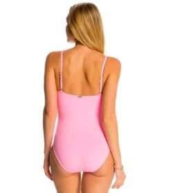 Anne Cole Swimwear Live In Color Classic Lingerie One Piece Swimsuit 24 Anne Cole Swimwear Live In Color Classic Lingerie One Piece Swimsuit -Swimwear Outlet 8778414784680 ballerinapink 3a