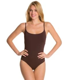 Anne Cole Swimwear Live In Color Classic Lingerie One Piece Swimsuit 36 Anne Cole Swimwear Live In Color Classic Lingerie One Piece Swimsuit -Swimwear Outlet 8778414784680 saddlebrown