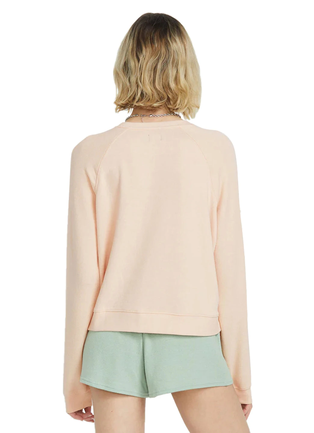 Volcom Women's Solid Lil Frenchie Long Sleeve Raglan Pullover 13 Volcom Women's Solid Lil Frenchie Long Sleeve Raglan Pullover - Image 11