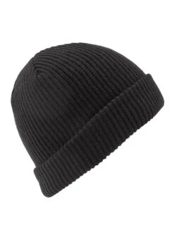 Volcom Stone Rib Knit Beanie 11 Volcom Stone Rib Knit Beanie -Swimwear Outlet 8819787432104 black 2a