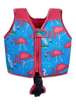 Konfidence Go Swim By Konfidence Fixed Buoyancy Swim Vest (Toddler, Little Kid) 38 Konfidence Go Swim By Konfidence Fixed Buoyancy Swim Vest (Toddler, Little Kid) -Swimwear Outlet 8836425416872 fabflamingoscyanpink 1a