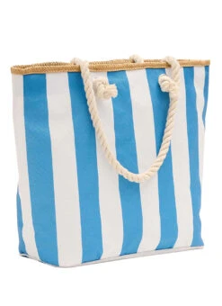 Snapper Rock Stripe Beach Bag -Swimwear Outlet 8857716588712 navy 3a