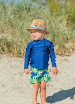 Snapper Rock Kids' Beach Stripe Fedora Hat