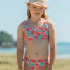 Snapper Rock Kids' Pink Pompom Fedora Hat -Swimwear Outlet 8857717211304 2t