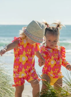 Snapper Rock Kids' Pink Pompom Fedora Hat 12 Snapper Rock Kids' Pink Pompom Fedora Hat -Swimwear Outlet 8857717211304 natural 2a
