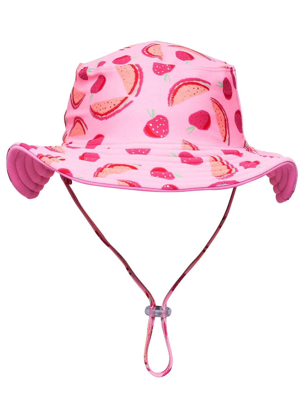 Snapper Rock Kids' Berry Sweet Reversible Bucket Hat 5 Snapper Rock Kids' Berry Sweet Reversible Bucket Hat - Image 3
