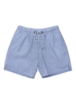 Snapper Rock Boys' Parisian Summer Comfort Lined Swim Trunk (Toddler, Little Kid, Big Kid) -Swimwear Outlet 8857717309608 bluewhite 2a