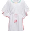 Snapper Rock Girls' Spring Fling Cover Up Dress (Toddler, Little Kid, Big Kid) 2 Snapper Rock Girls' Spring Fling Cover Up Dress (Toddler, Little Kid, Big Kid) -Swimwear Outlet 8857717342376 white