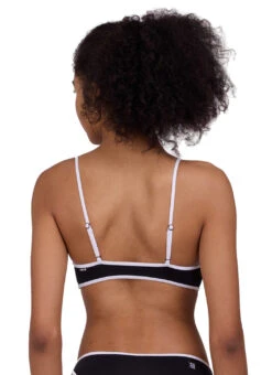 JOLYN Women's Amanda Scoop Neck Bikini Top 35 JOLYN Women's Amanda Scoop Neck Bikini Top -Swimwear Outlet 8859410956456 blackwhite 3a